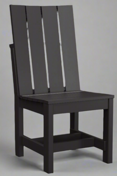 Amish Modern Side Dining Chair poly outdoor dining furniture