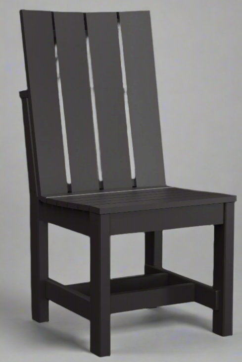 Amish Modern Side Dining Chair poly outdoor dining furniture