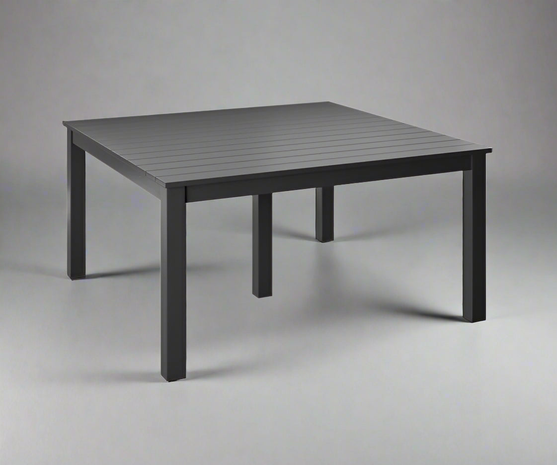 Amish Modern Square Dining Table 72" Poly Outdoor dining Table 