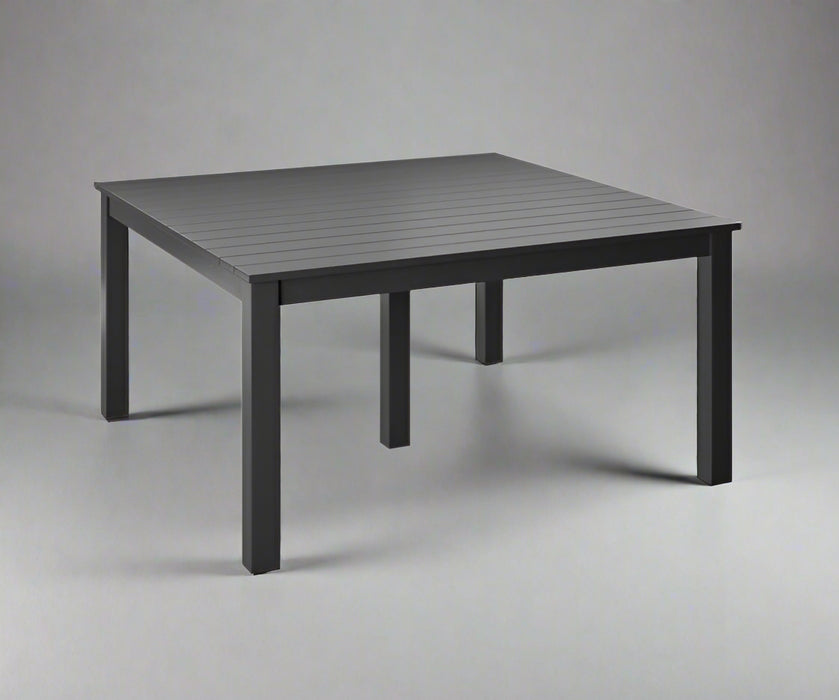 Amish Modern Square Dining Table 72" Poly Outdoor dining Table 