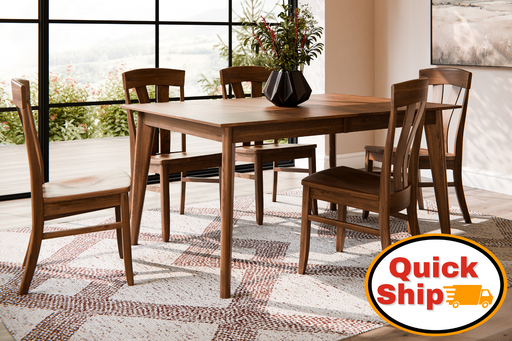 Amish Monica Leg Dining Set - Solid Oak, Hickory, Or Maple - Ready in 3 Days Quick Ship - Sunrise Furniture 2
