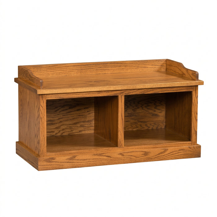 Amish Morgan Cubby Bench (Multiple Sizes)