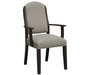 Amish Morgan Fabric Dining Chair - Amish Upholstered Dining Chair - Y&M Chair - Arm Chair