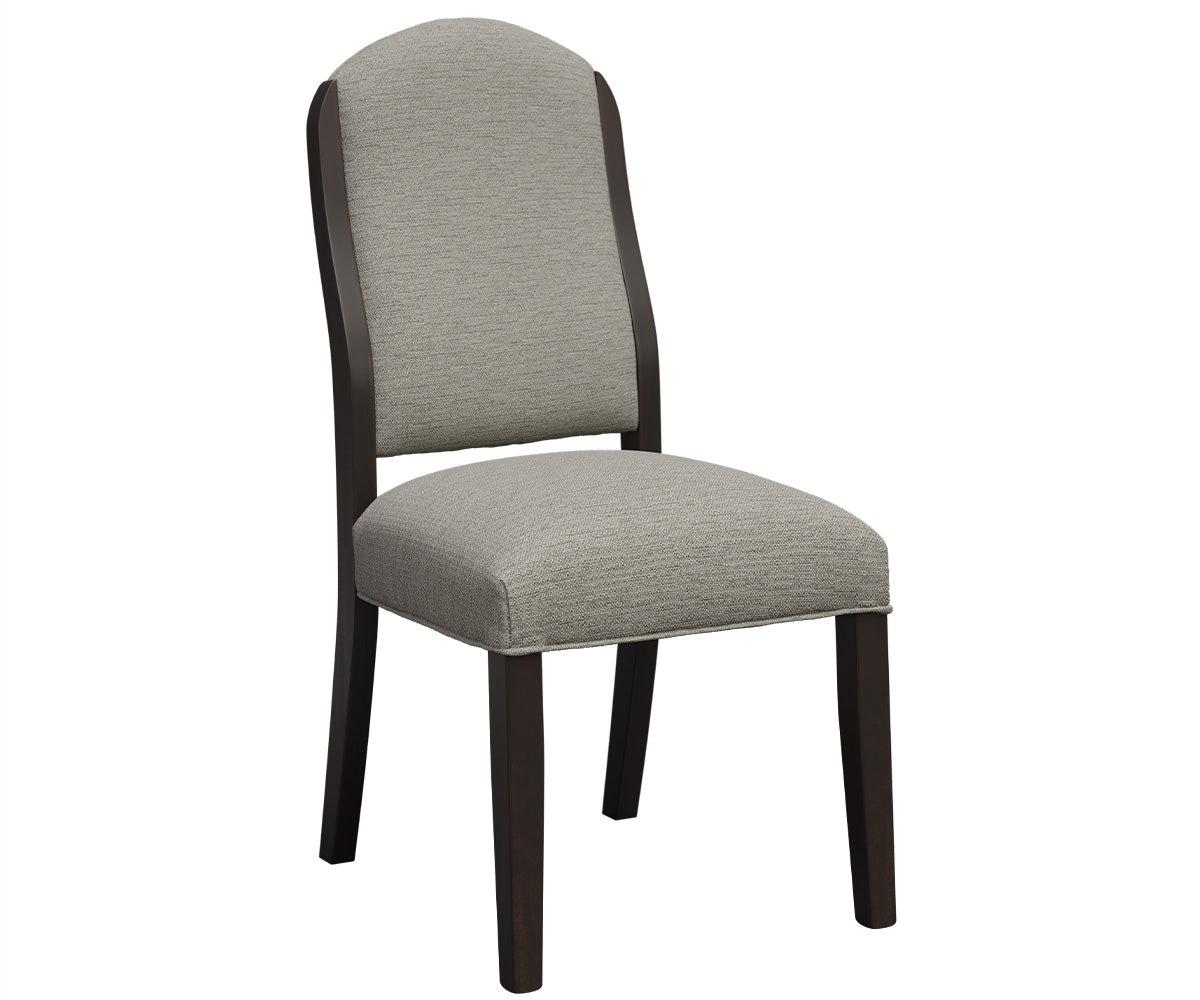 Amish Morgan Fabric Dining Chair - Amish Upholstered Dining Chair - Y&M Chair - Side Chair