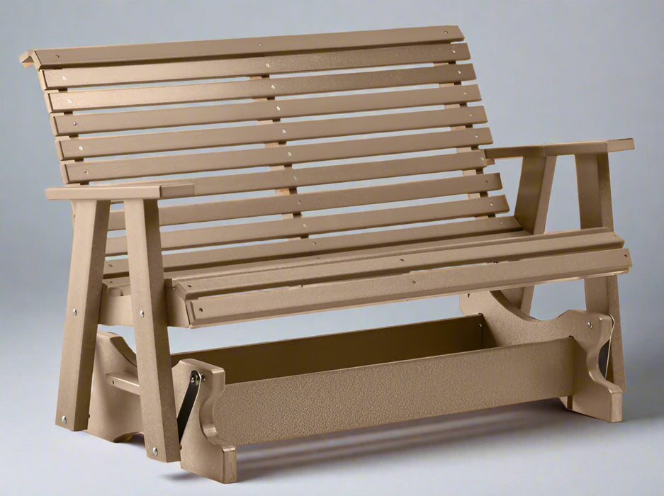 Amish Newport Rollback 4' Glider