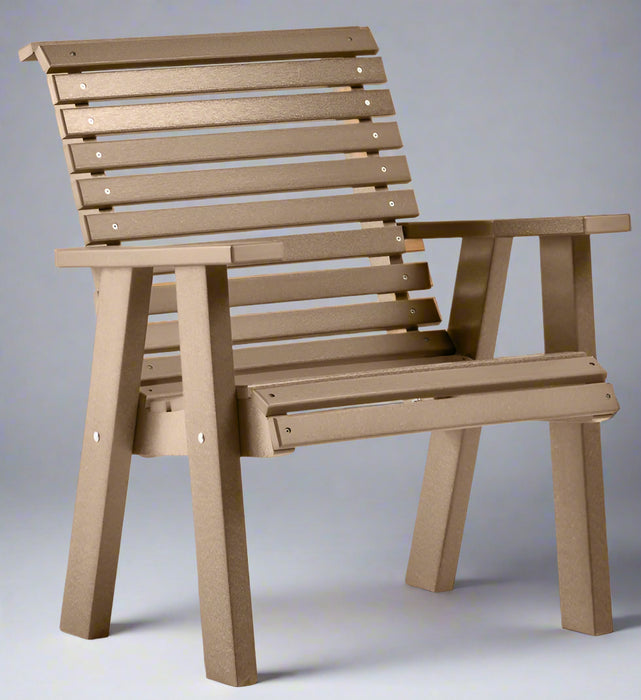 Amish Newport Rollback Chair