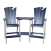 Amish OceanWavz Bar Chairs w/ 2 Piece Settee Set
Amish Made Poly Outside Furniture
Patriot Blue on Light Gray