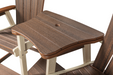 Amish OceanWavz Bar Chairs w/ 2 Piece Settee Set
Amish Made Poly Outside Furniture
Coastal Gray on Birchwood