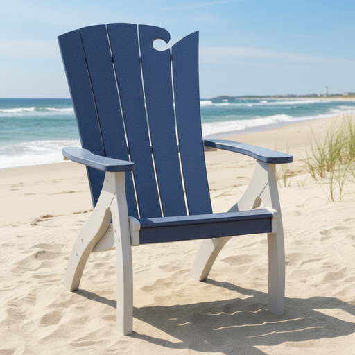 Amish OceanWavz Siesta Chair
Amish Made Poly Siesta Chair
Patriot Blue on Light Gray