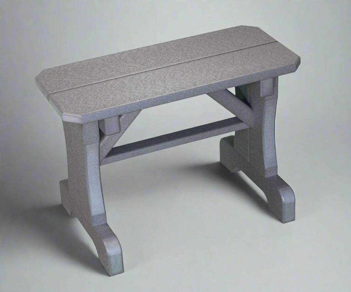 Levi Leisure 24" Bench Amish Poly Outdoor 24" Bench Front Facing