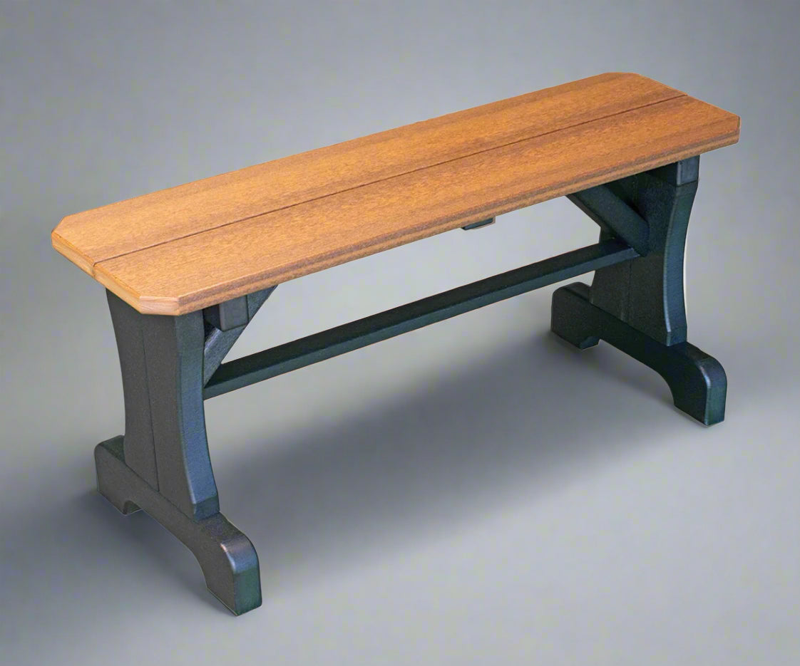 Levi Leisure 36" Bench Amish Poly Outdoor 36" Bench Front Facing