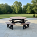 Amish Octagon Picnic Table
Made With HDPE Weather Resistant, Eco-Friendly Material
Rust Proof Stainless Steel Hardware
Maintenance Free!
Choose From 20+ Colors &amp; Color Combinations
Standard Dimensions:
Overall: 96" Wide x 96" Deep x 30" High
Table Top: 56" x 56"