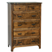 Amish Old World Chest of Drawers - J&M Woodworking - Amish Quarter Sawn White Oak Bedroom Set 