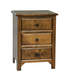 Amish Old World Mission 3-Drawer Nightstand - Solid Maple  - J&M Woodworking - Amish Made Mission Bedroom