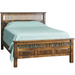 Amish Old World Mission Antique Bed - J&M Woodworking - Amish Made Mission Bed - Solid Maple Bed