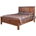 Amish Old World Mission Panel Bed - J&M Woodworking - Amish Quarter Sawn White Oak Bedroom Set 