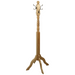 Open Rope Hall Tree Amish Made Oak 103 MX Stain Front Facing