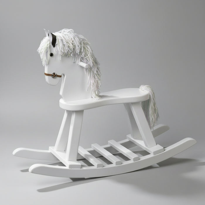 White Rocking Horse Kids Rocking Horse
