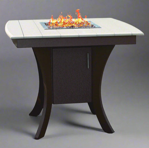 Amish Paradise-Pub-Table Firepit 
