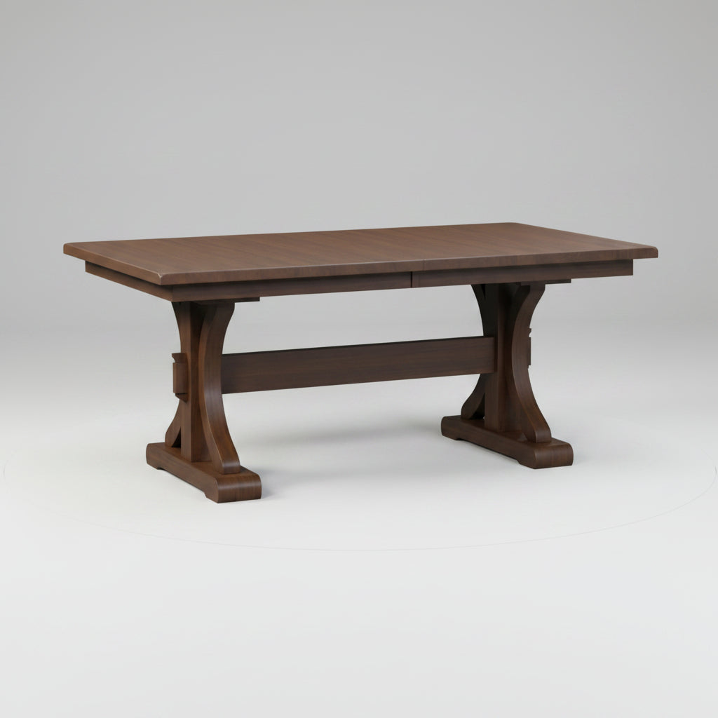 Amish Pioneer Trestle Table Trestle Dining Tables Farmhouse