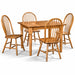 Amish Denver Dining Set Leg Table & Chair Sets Country Farmhouse Traditional