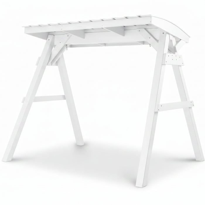 Amish Vineyard Swing A-Frame With Roof - In-Stock - Multiple Colors