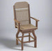 Amish Poly Mission Counter Swivel Dining Chair Luxcraft Poly Berlin Gardens Rabers Poly Furniture