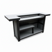 Amish poly Table Serving Bar
Dark Gray on Black

