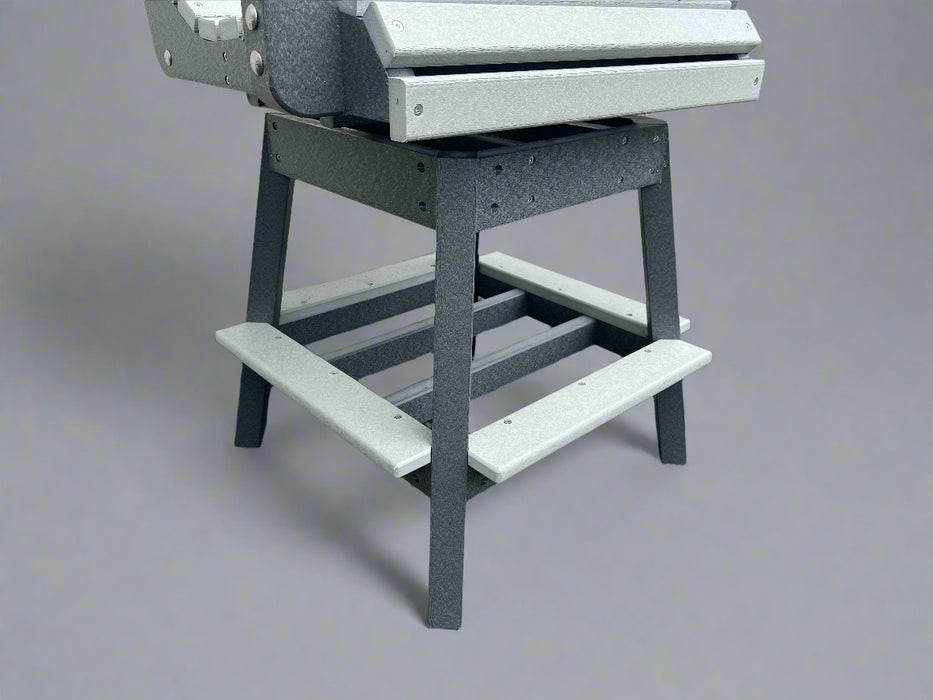 Amish Poly Swivel Base Counter Chair