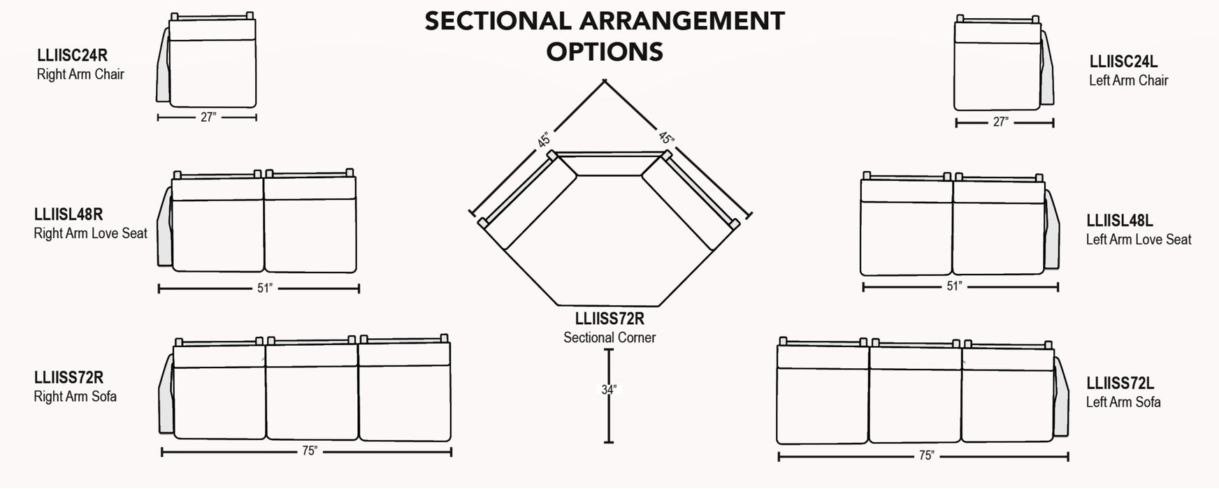 Amish Poly Upholstered Sectional | Customize Yours Today!