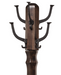 Prairie Swivel Hall Tree Amish Made Front Facing