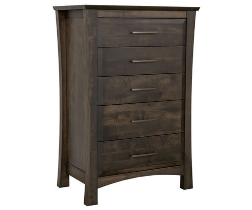 Amish Providence Chest of Drawers - Solid Maple Chest of Drawers - 2-Tone 1