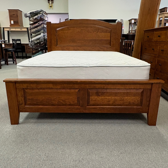 Amish QS Carlston 5 Piece Bedroom Set
Carlston Bed - Queen Size
Carlston Mule Dresser
Carlston Dresser Mirror 
Carlston Chest of Drawers
Carlston 3-Drawer Nightstand