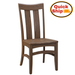 Amish Quick Ship Galveston Shaker Dining Chair - Oak - FC-42000 Almond - Quick Ship Amish Dining Chair