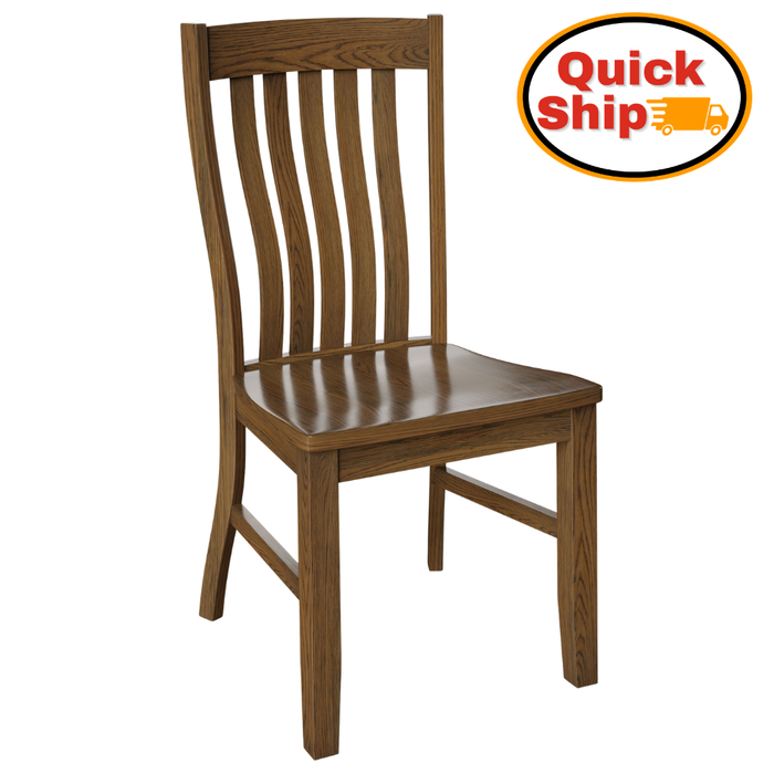 Amish Quick Ship Rockfort Dining Chair - Quick Ship Amish Dining Chair - Wengerd Wood Products