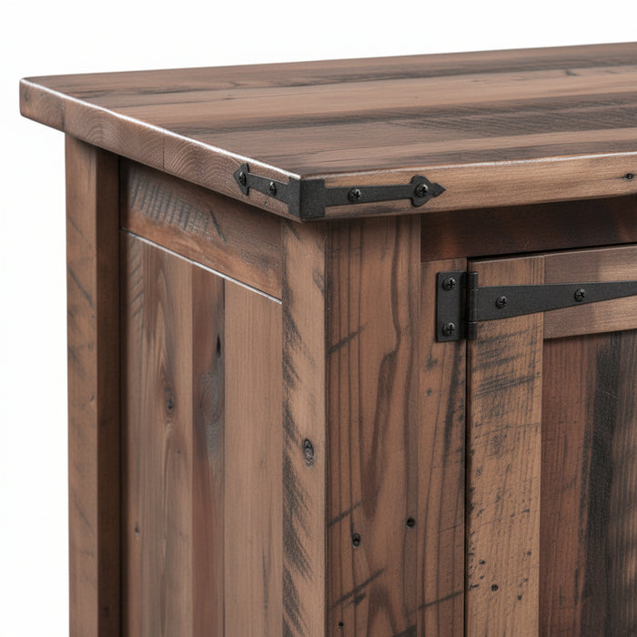 Amish Tiverton Reclaimed Barnwood 48" Tv Stand