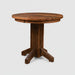 Reclaimed Barn Beam Pub Table Single Pedestal Pub Tables Farmhouse Reclaimed Barnwood