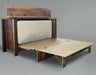 Amish Reclaimed Barnwood Hide-a-Bed - Amish Murphy Bed - Reclaimed Barnwood Furniture - Step 4
