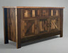 Amish Reclaimed Barnwood Hide-a-Bed - Amish Murphy Bed - Reclaimed Barnwood Furniture