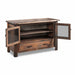 Amish Reclaimed Barnwood Kimbolton Tv Stand Rustic Reclaimed Entertainment Center