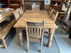 Amish Reclaimed Mission Barnwood Farmhouse Dining Set Urban Barnwood Furniture