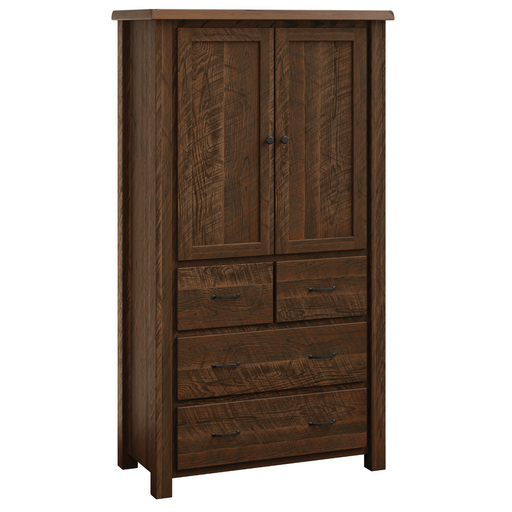 Amish Reclaimed Post Mission Armoire Armoires Farmhouse Reclaimed Barnwood