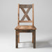 Western Railway Reclaimed Dining Chair Dining Chairs Farmhouse Reclaimed Barnwood
