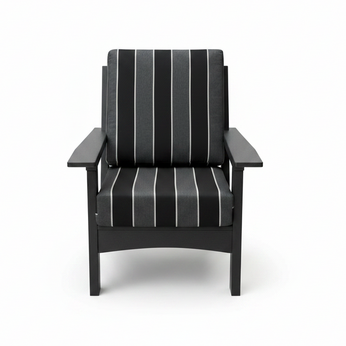 Amish Regal Chair - Poly - Sunbrella Fabric