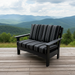 Amish Regal Loveseat-Poly-Sunbrella Fabric