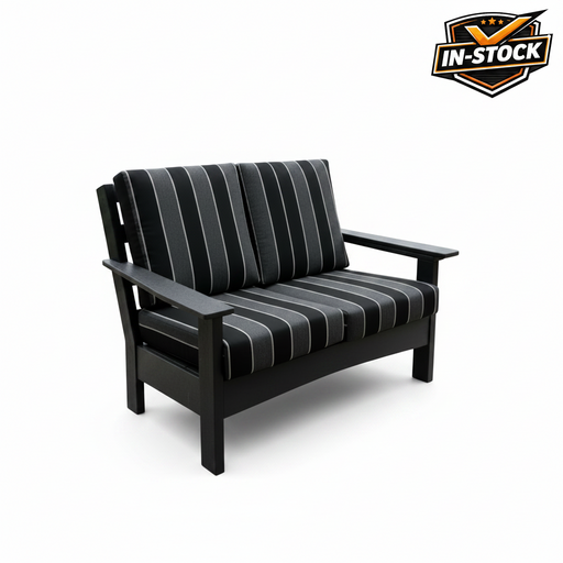 Amish Regal Loveseat - Poly - Sunbrella Fabrics