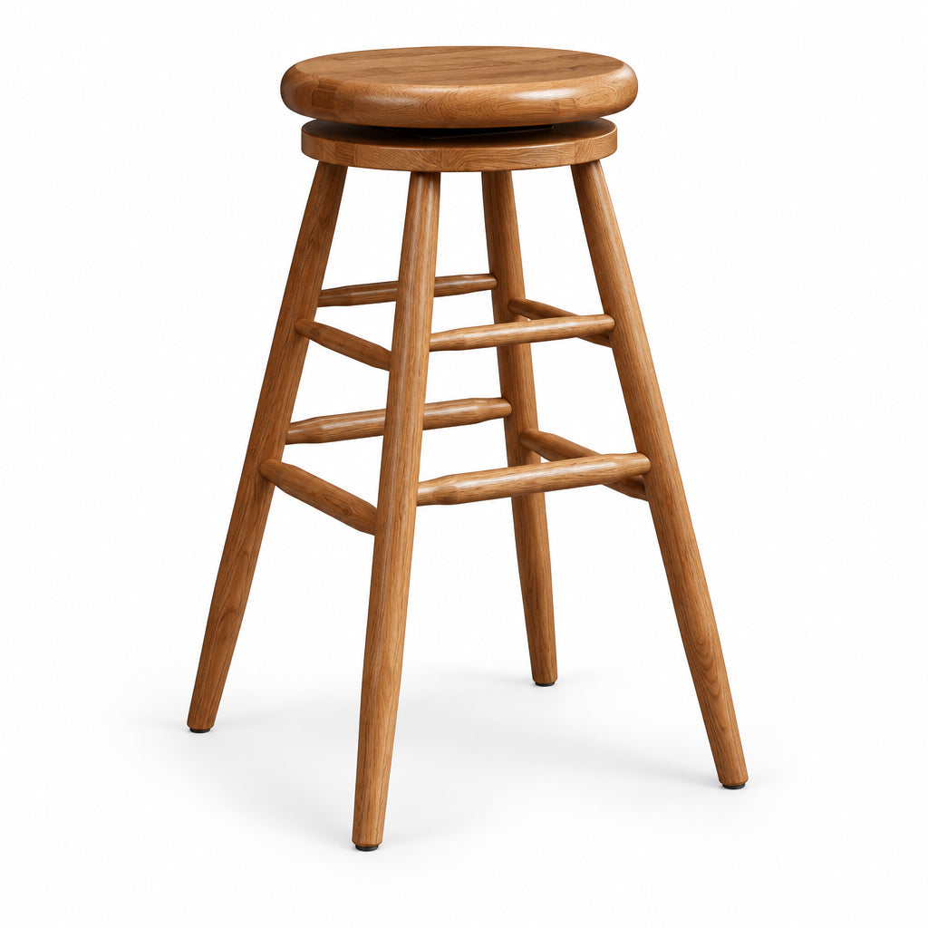 Amish Reid Swivel Barstool