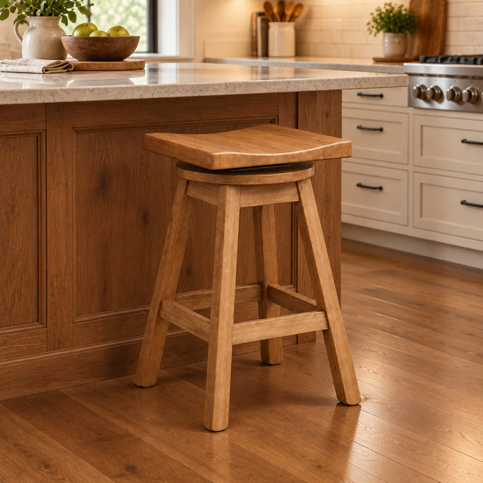 Amish Remi Swivel Barstool
