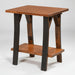 Amish Reverse Stave Leg Barrel End Table