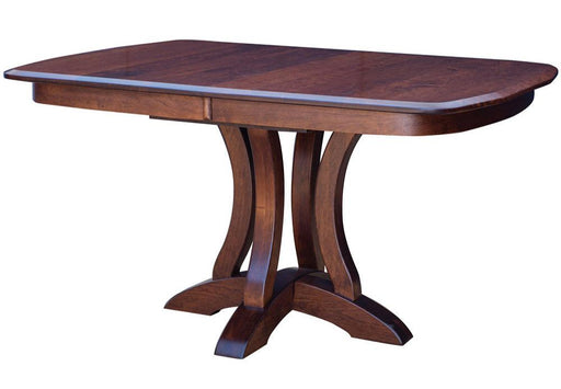 Amish Richfield Single Pedestal Table Single Pedestal Tables Formal Modern